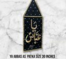 Beautiful Azakhana Patka Ya Abbas AS