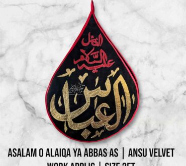 Beautiful Ansu Asalam O Alaik Ya Abbas AS