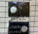 Beautiful Ziyarat Card Coin Bib Sakina SA With Bali Pair (12 Pack) 