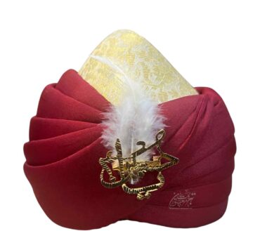 Beautiful Red Amama Ya Hussain AS High Quality