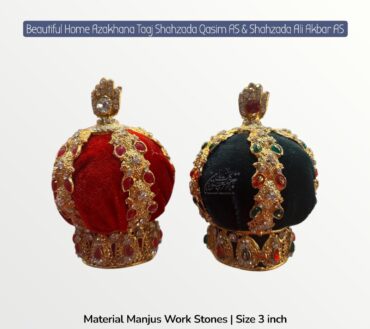 Beautiful Home Azakhana taaj Shahzada Qasim AS & Shahzada Ali Akbar AS